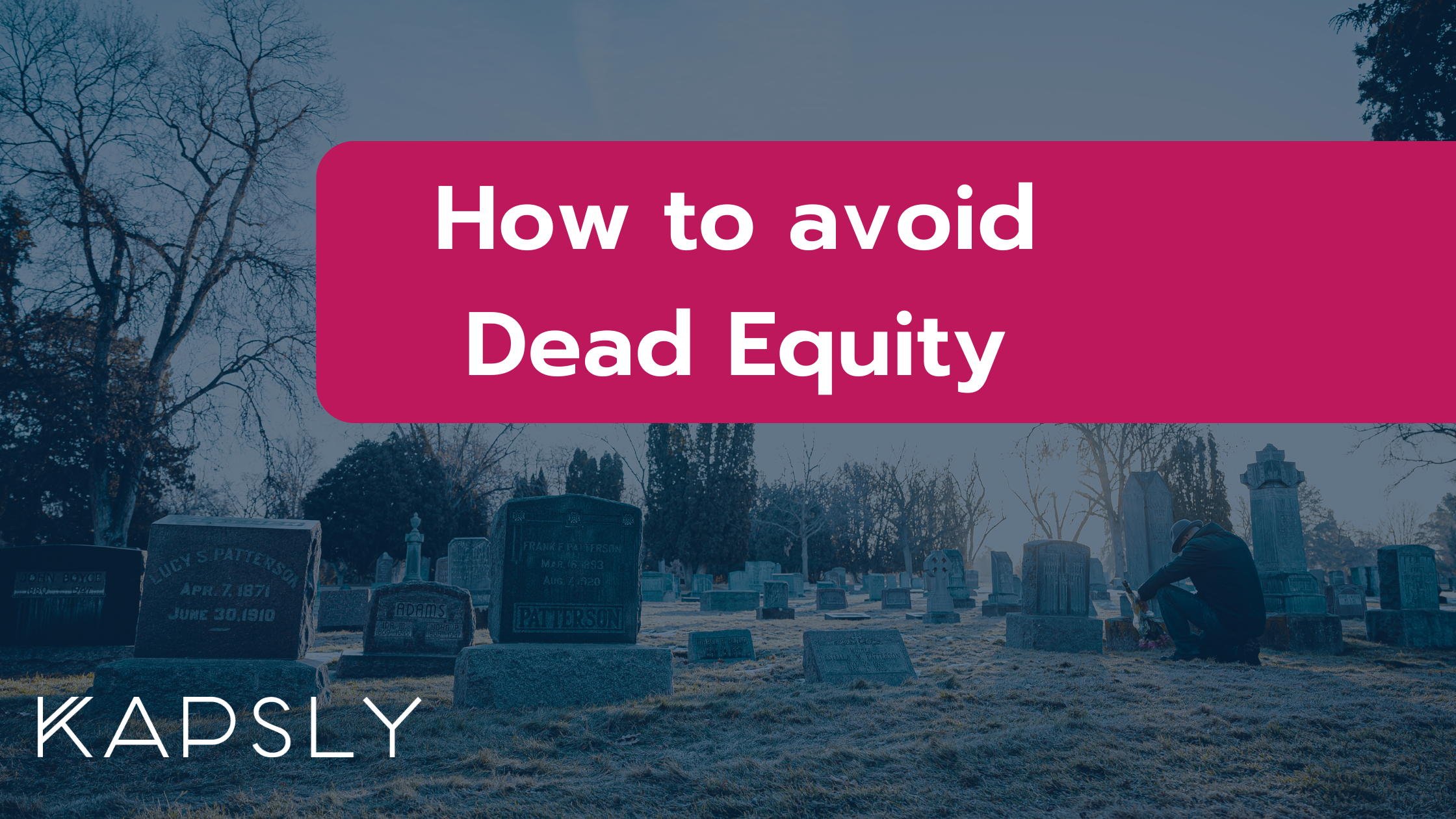 How to avoid dead equity